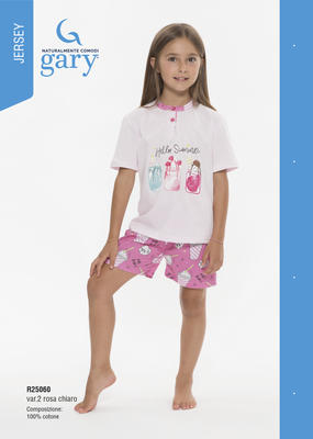 M/M GIRL PAJAMAS R35060 Tellini S.r.l. Wholesale Clothing